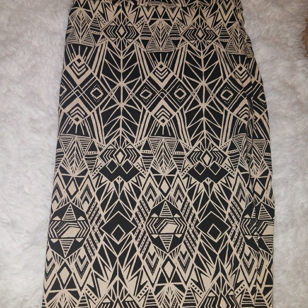 Aztec Print Pencil Skirt size 3